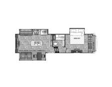 2020 Cedar Creek Silverback 29RW Fifth Wheel at Specialty RVs of Arizona STOCK# 224102 Floor plan Image