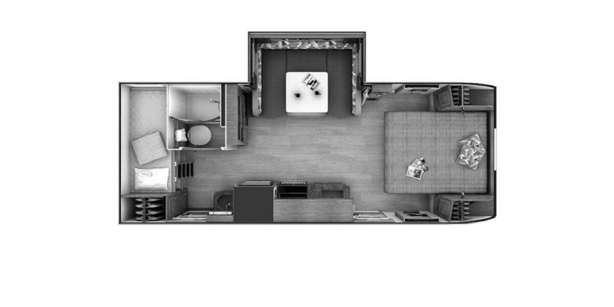 2021 Lance 2185 Travel Trailer at Specialty RVs of Arizona STOCK# 330503 Floor plan Layout Photo