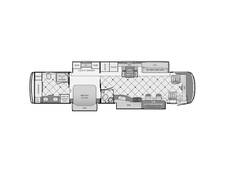 2014 Newmar Dutch Star Freightliner XCR 4369 Class A at Specialty RVs of Arizona STOCK# GF5382 Floor plan Image