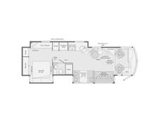 2016 Winnebago Forza 36G Class A at Specialty RVs of Arizona STOCK# HF5180 Floor plan Image