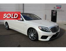 2014 Mercedes Benz S Class S63 Passenger at Specialty RVs of Arizona STOCK# 041941